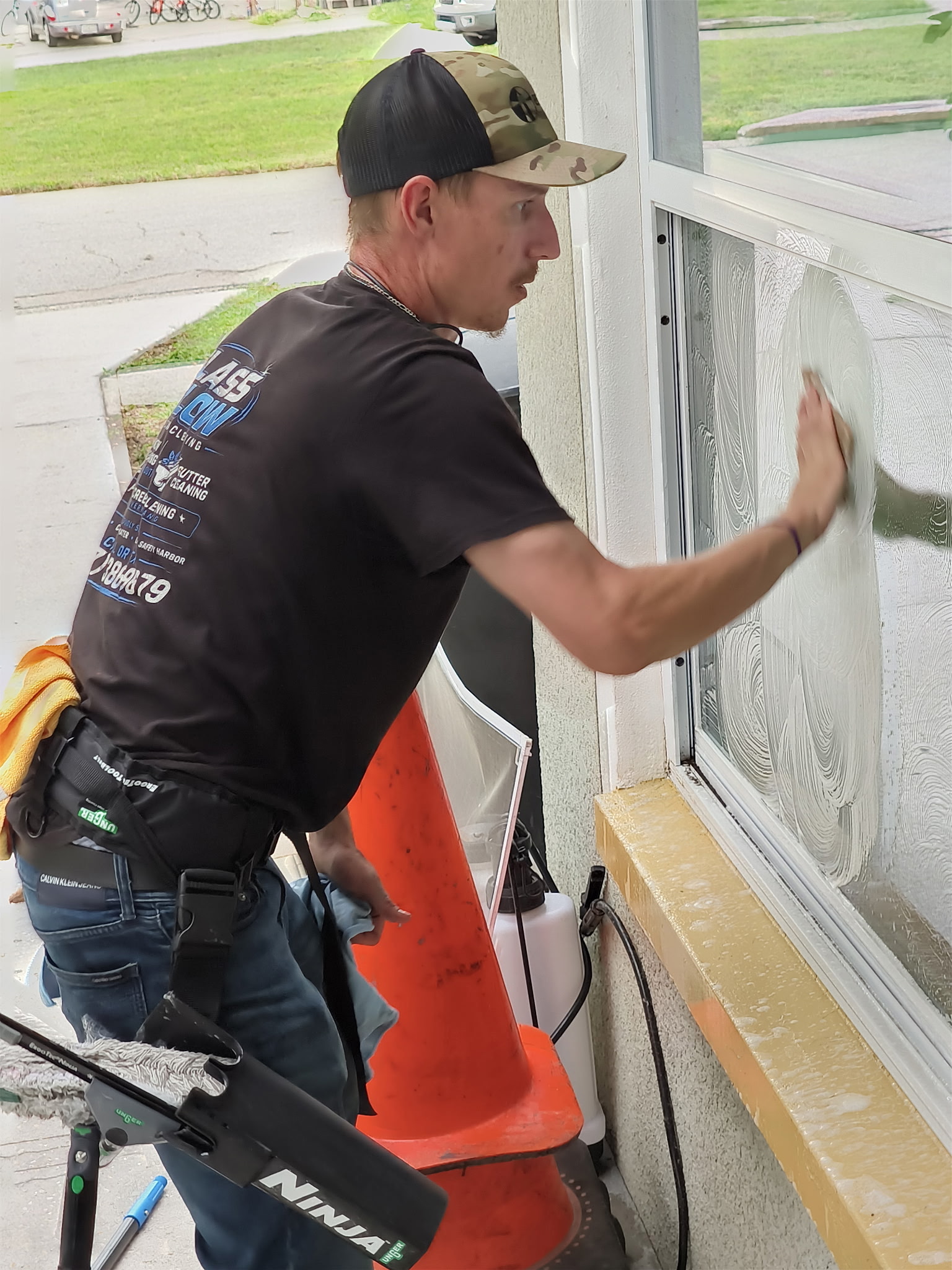 Tyler Thorne, owner of Glass Glow Window Pros